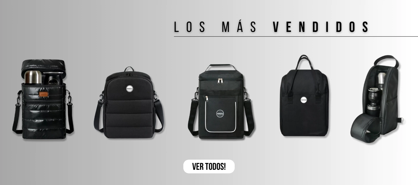 Mates, bolsos materos y mochilas Madu